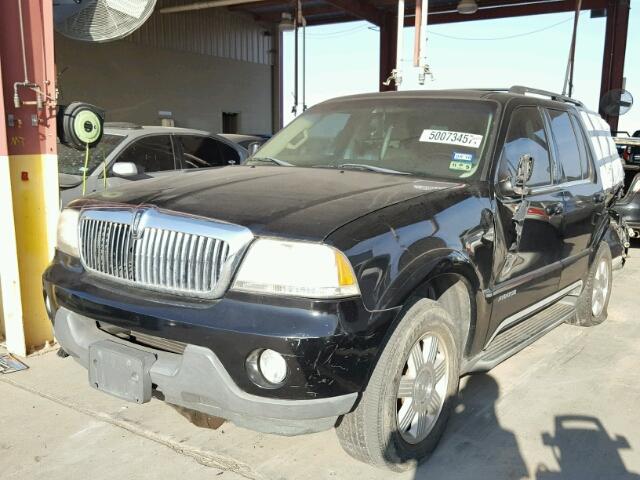 5LMEU68H55ZJ06026 - 2005 LINCOLN AVIATOR BLACK photo 2