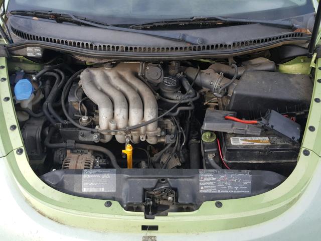 3VWBS21C51M404057 - 2001 VOLKSWAGEN NEW BEETLE 绿色 照片 7