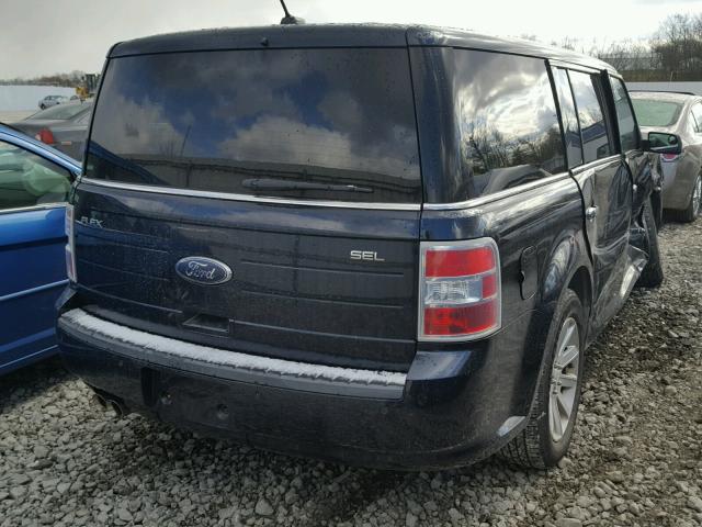 2FMGK5CC6ABD03677 - 2010 FORD FLEX SEL ლურჯი ფოტო 4