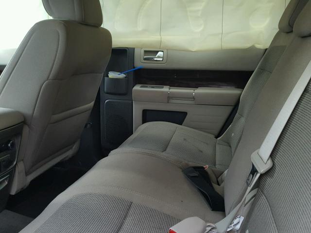 2FMGK5CC6ABD03677 - 2010 FORD FLEX SEL ლურჯი ფოტო 6