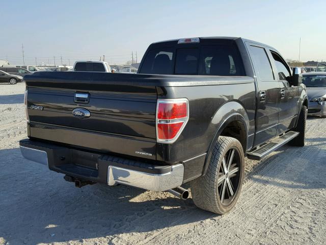 1FTFW1EF5BFA49853 - 2011 FORD F150 SUPER BLACK photo 4