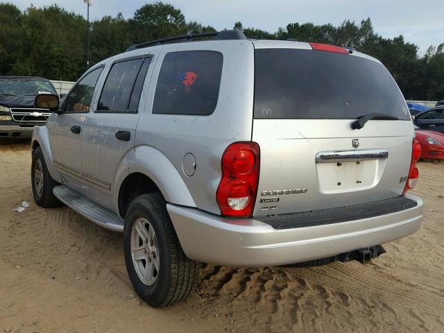 1D4HD58D05F532870 - 2005 DODGE DURANGO LI GRAY photo 3