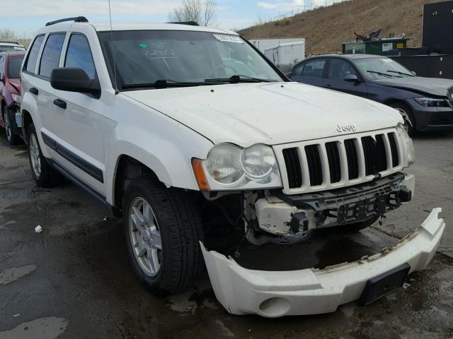 1J4GR48KX6C241275 - 2006 JEEP GRAND CHER WHITE photo 1