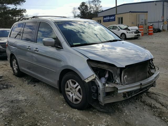 5FNRL38657B140419 - 2007 HONDA ODYSSEY EX GRAY photo 1