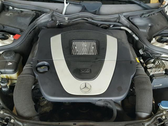 WDBTJ56H68F235823 - 2008 MERCEDES-BENZ CLK 350 WHITE photo 7