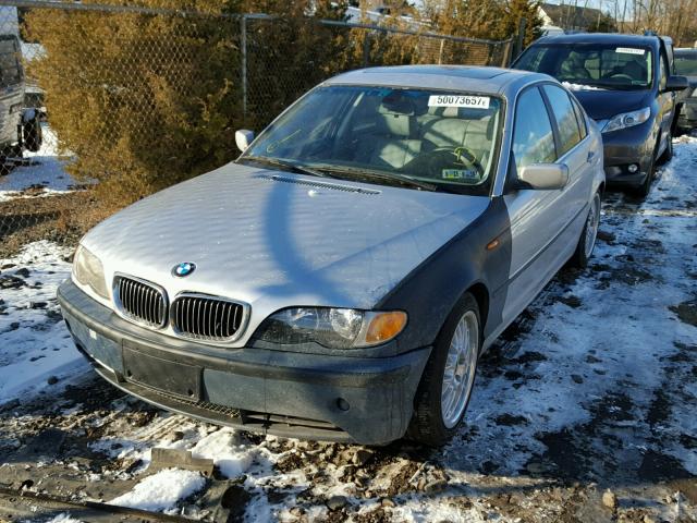 WBAEV53433KM25317 - 2003 BMW 330 I SILVER photo 2