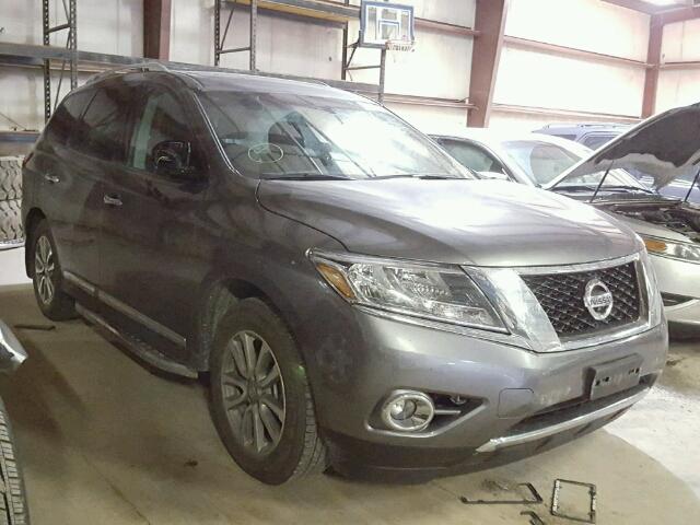 5N1AR2MM5GC647033 - 2016 NISSAN PATHFINDER GRAY photo 1