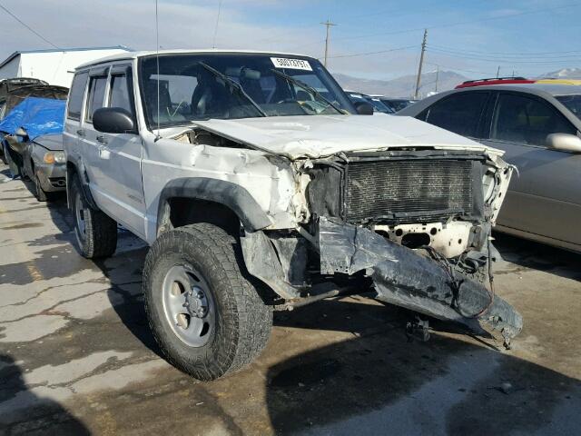 1J4FJ28S9WL251075 - 1998 JEEP CHEROKEE S WHITE photo 1