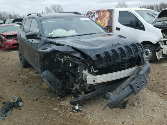 1C4PJMCS6GW226843 - 2016 JEEP CHEROKEE L BLACK photo 1