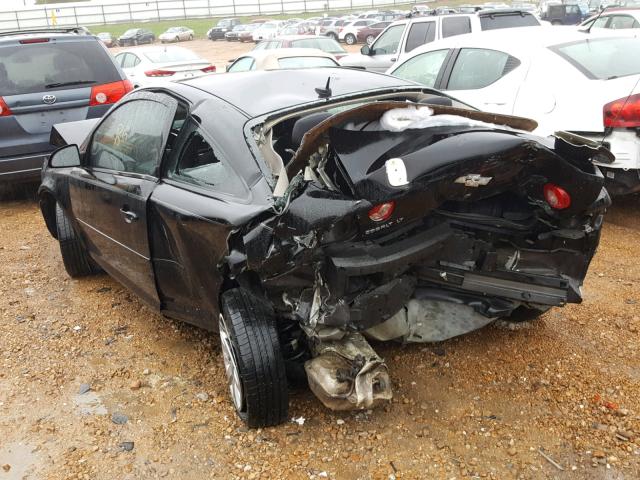 1G1AD1F5XA7222886 - 2010 CHEVROLET COBALT 1LT BLACK photo 9