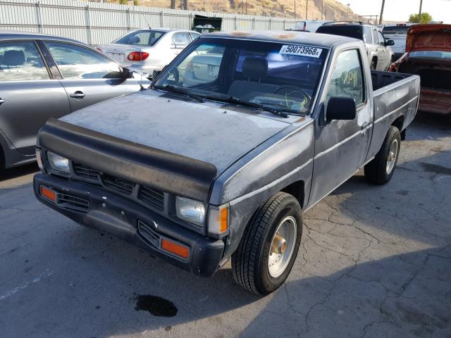 1N6SD11S6PC354291 - 1993 NISSAN TRUCK SHOR GRAY photo 2