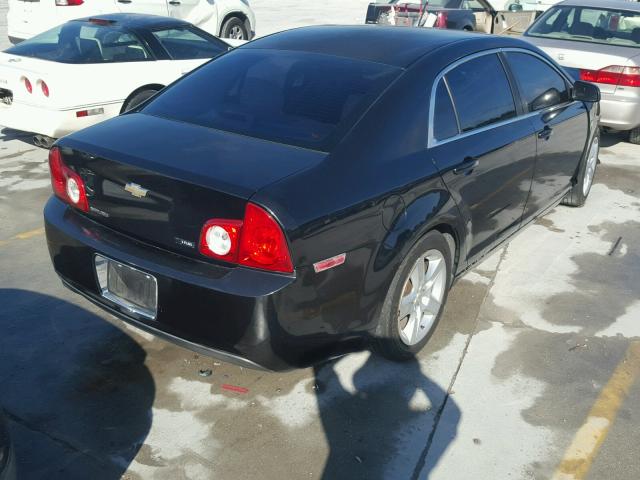 1G1ZA5E01AF107365 - 2010 CHEVROLET MALIBU LS BLACK photo 4