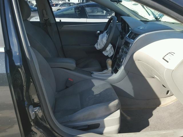 1G1ZA5E01AF107365 - 2010 CHEVROLET MALIBU LS BLACK photo 5