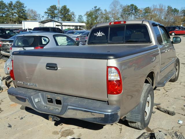 5TBRU34106S481236 - 2006 TOYOTA TUNDRA ACC GOLD photo 4