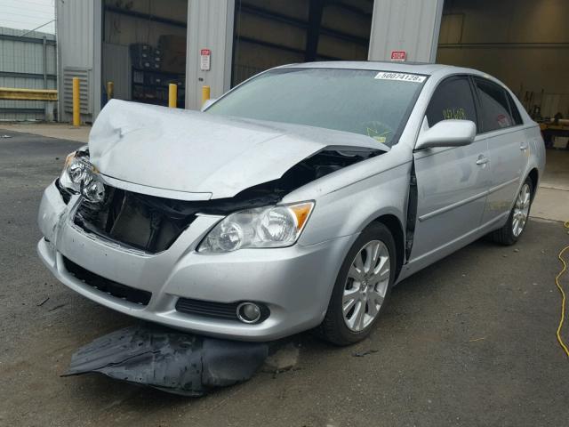 4T1BK3DB6AU358242 - 2010 TOYOTA AVALON XL SILVER photo 2