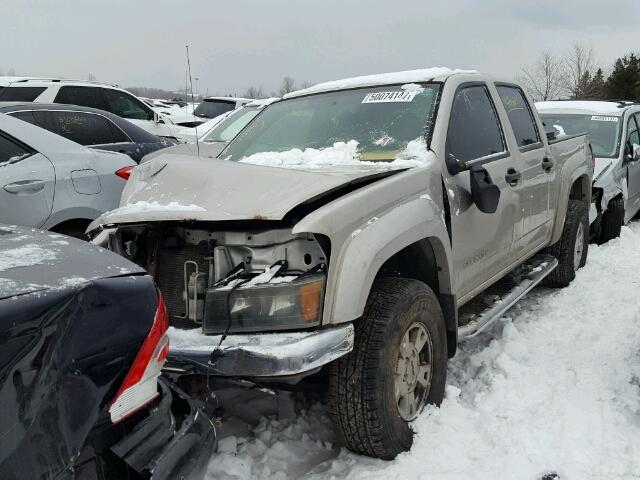 1GTDS136658290089 - 2005 GMC CANYON BEIGE photo 2