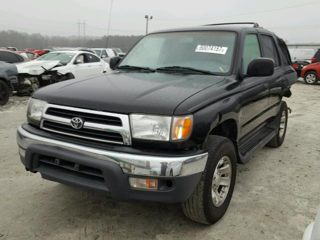 JT3GM84R7Y0057077 - 2000 TOYOTA 4RUNNER BLACK photo 2