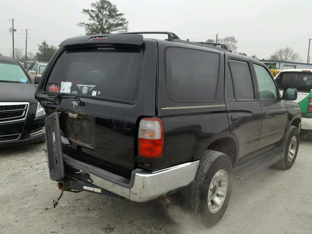 JT3GM84R7Y0057077 - 2000 TOYOTA 4RUNNER BLACK photo 4