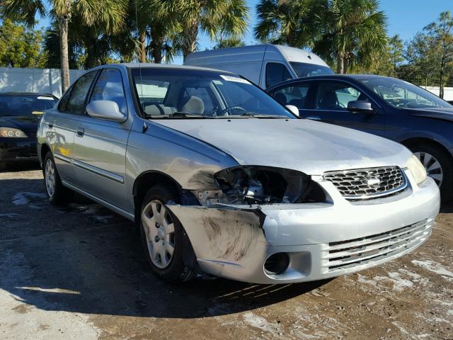 3N1CB51D02L691836 - 2002 NISSAN SENTRA XE SILVER photo 1