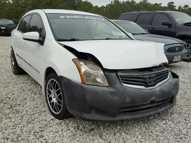 3N1AB6AP0BL704799 - 2011 NISSAN SENTRA 2.0 WHITE photo 1