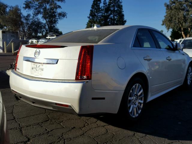 1G6DA5E55C0127379 - 2012 CADILLAC CTS WHITE photo 4