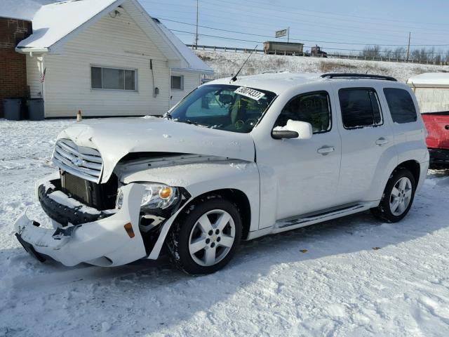 3GNBABDB3AS541610 - 2010 CHEVROLET HHR LT WHITE photo 2