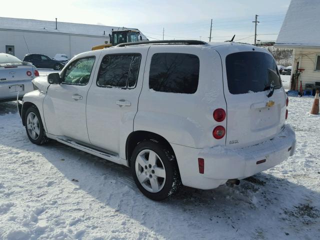 3GNBABDB3AS541610 - 2010 CHEVROLET HHR LT WHITE photo 3