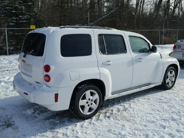 3GNBABDB3AS541610 - 2010 CHEVROLET HHR LT WHITE photo 4