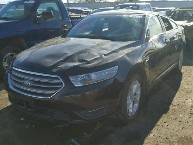 1FAHP2E89DG198394 - 2013 FORD TAURUS SEL BLACK photo 2