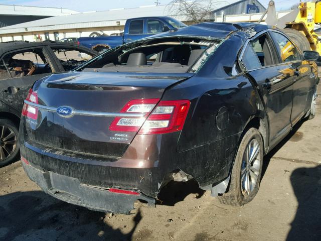 1FAHP2E89DG198394 - 2013 FORD TAURUS SEL BLACK photo 4