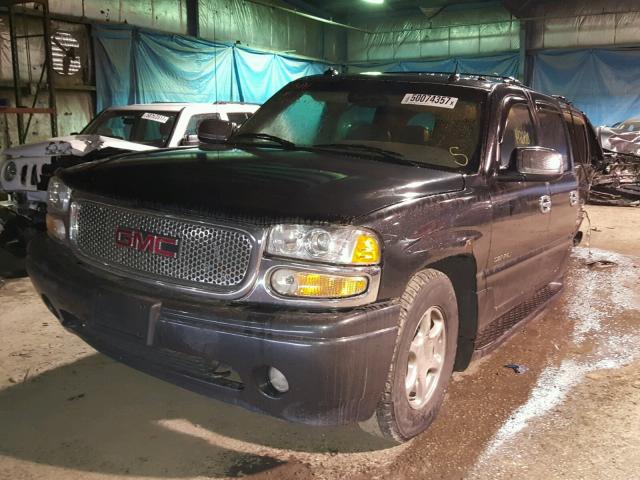 1GKFK66U93J200024 - 2003 GMC YUKON XL D CHARCOAL photo 2