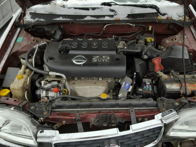 3N1AB51A23L736662 - 2003 NISSAN SENTRA SE- MAROON photo 7