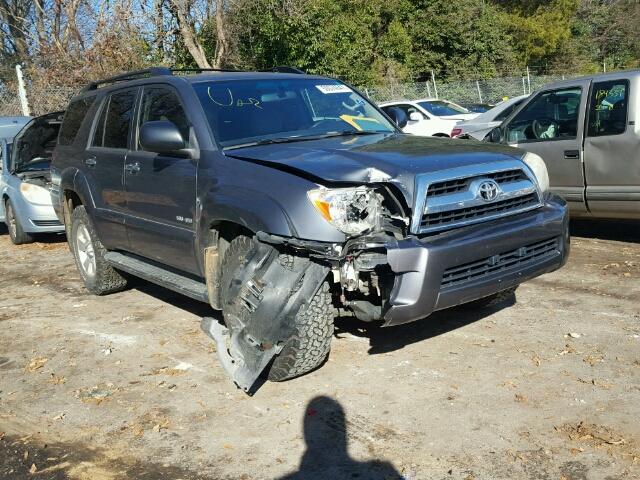 JTEBU14R660095387 - 2006 TOYOTA 4RUNNER SR BLUE photo 1