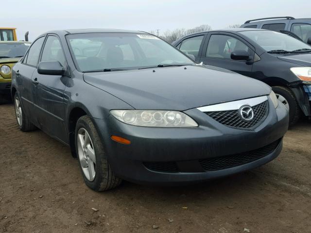 1YVFP80C735M40619 - 2003 MAZDA 6 I CHARCOAL photo 1