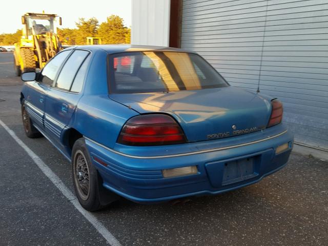 1G2NE54N3PM629043 - 1993 PONTIAC GRAND AM S 蓝色 照片 3