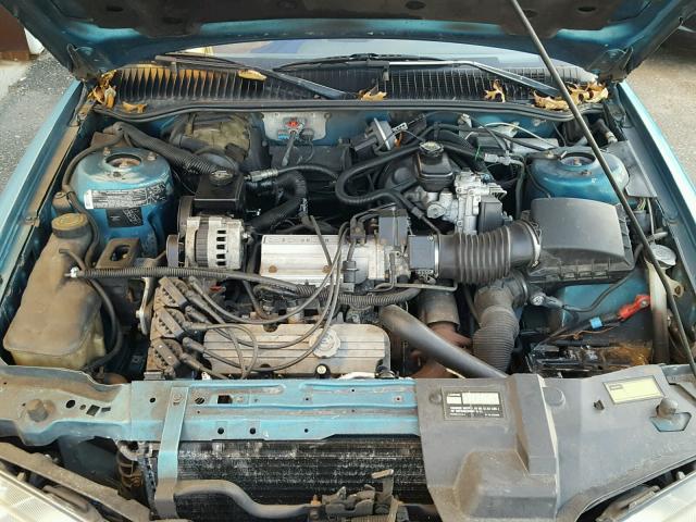 1G2NE54N3PM629043 - 1993 PONTIAC GRAND AM S BLUE photo 7