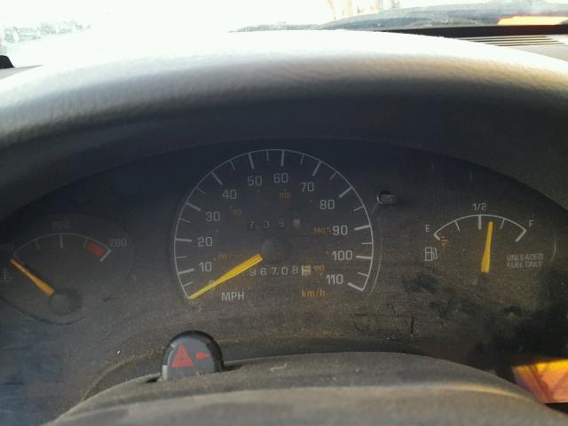 1G2NE54N3PM629043 - 1993 PONTIAC GRAND AM S 蓝色 照片 8