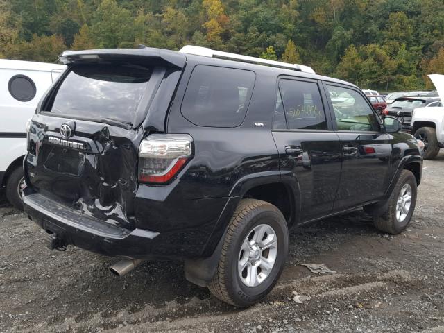 JTEBU5JR4J5531290 - 2018 TOYOTA 4RUNNER SR BLACK photo 4