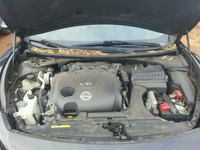 1N4AA5AP4BC805369 - 2011 NISSAN MAXIMA S BLACK photo 7