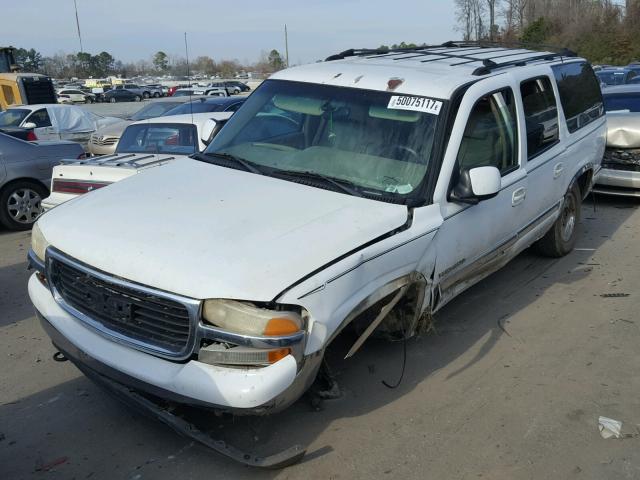 3GKFK16T01G128803 - 2001 GMC YUKON XL K WHITE photo 2