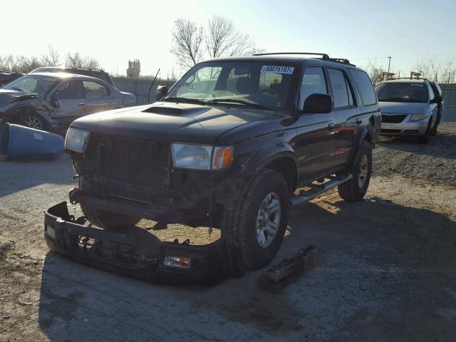 JT3HN86R820384450 - 2002 TOYOTA 4RUNNER SR BLACK photo 2