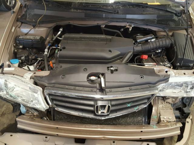 5FNRL18033B136525 - 2003 HONDA ODYSSEY EX TAN photo 7