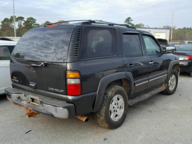 1GNEC13T75R139089 - 2005 CHEVROLET TAHOE C150 GRAY photo 4