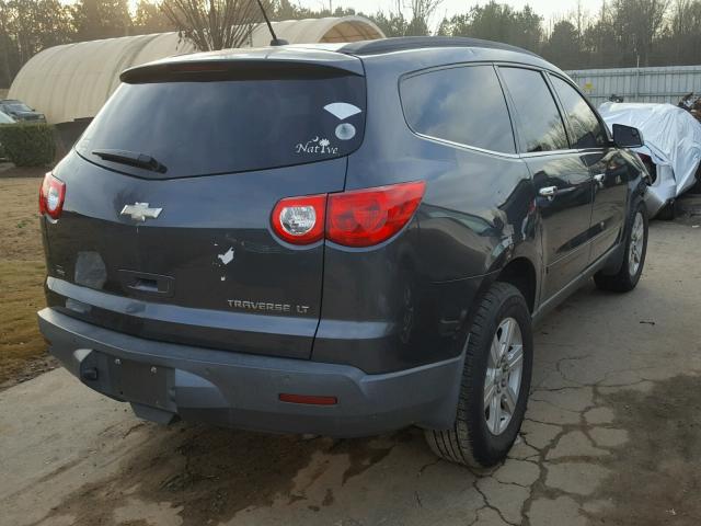 1GNLVFED2AS139184 - 2010 CHEVROLET TRAVERSE L CHARCOAL photo 4