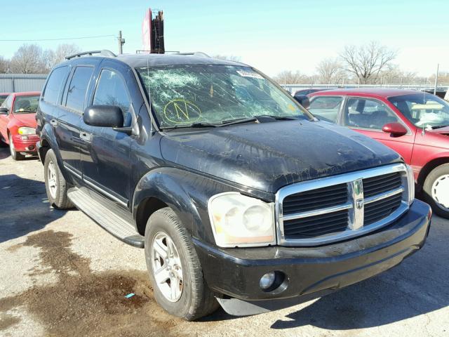 1D4HB58D85F624900 - 2005 DODGE DURANGO LI BLACK photo 1