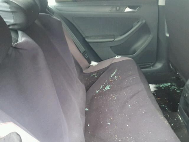 3VW2K7AJ6FM350058 - 2015 VOLKSWAGEN JETTA BASE BLACK photo 6