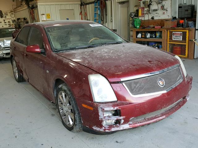 1G6DC67A150225192 - 2005 CADILLAC STS RED photo 1