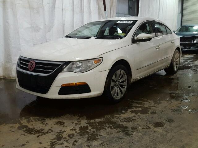 WVWNP7ANXBE728922 - 2011 VOLKSWAGEN CC SPORT WHITE photo 2