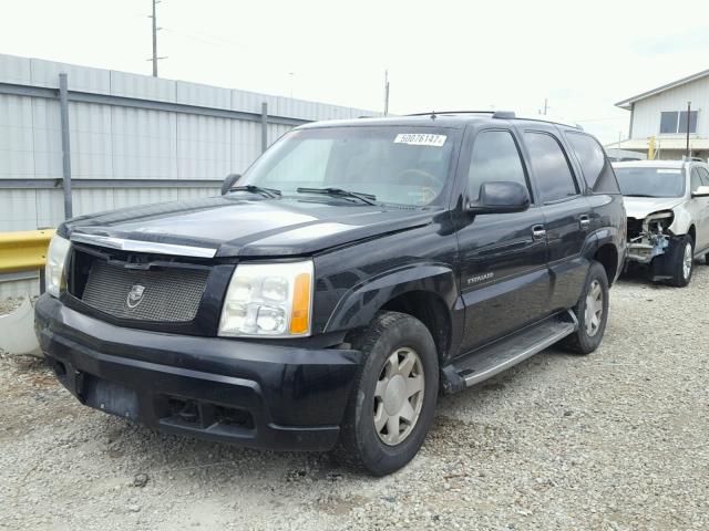 1GYEK63N72R202076 - 2002 CADILLAC ESCALADE L BLACK photo 2