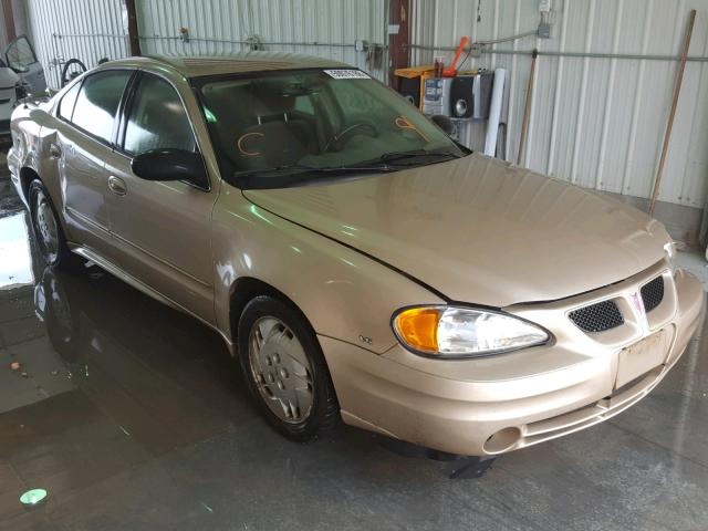 1G2NE52E75M217854 - 2005 PONTIAC GRAND AM S GOLD photo 1